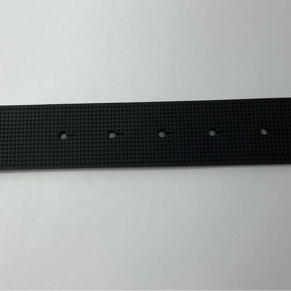 Armani Exchange Men’s Black 100% Genuine Leather Belt 105/42 NEW - Picture 8 of 11